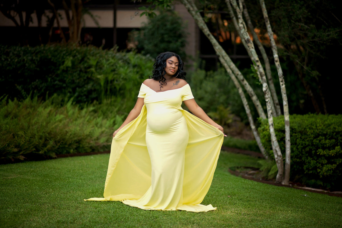 Yellow Maternity Dresses